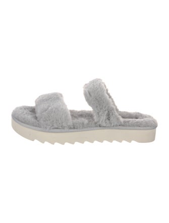 UGG Faux Fur Slides