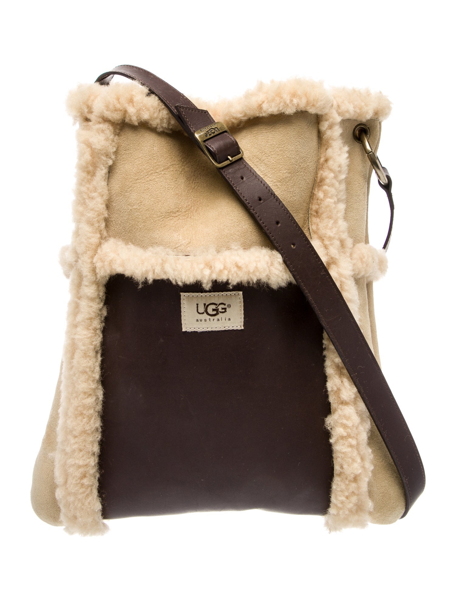 UGG Suede Crossbody Bag