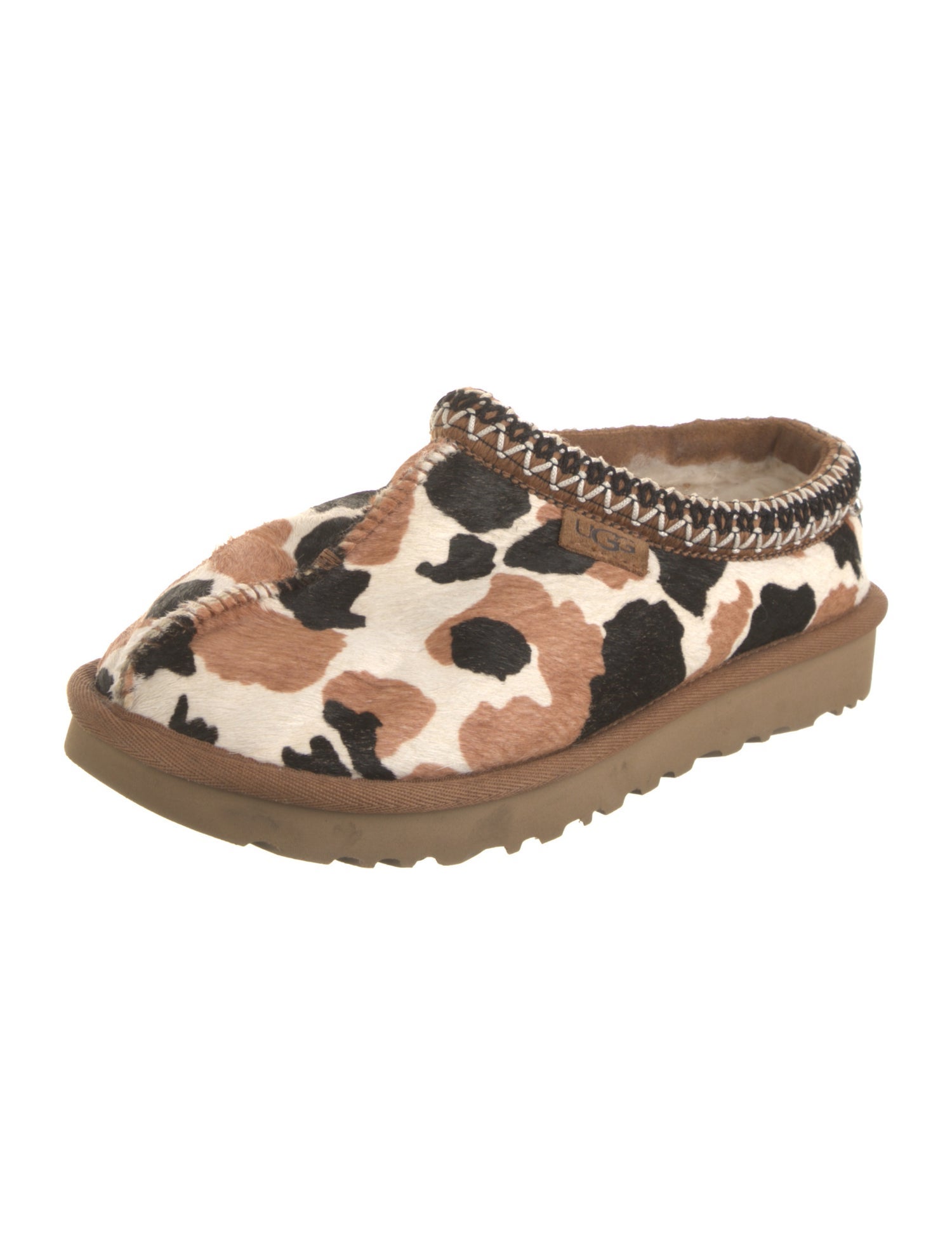 UGG Ponyhair Animal Print Mules
