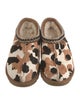 UGG Ponyhair Animal Print Mules