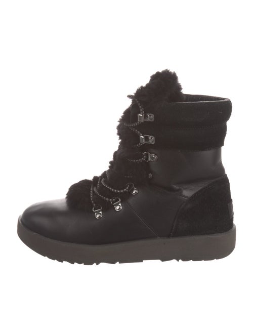 UGG Leather Combat Boots