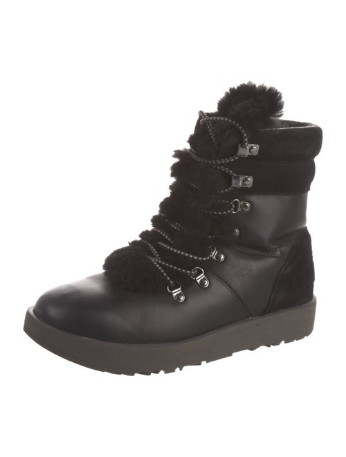 UGG Leather Combat Boots