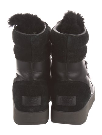 UGG Leather Combat Boots