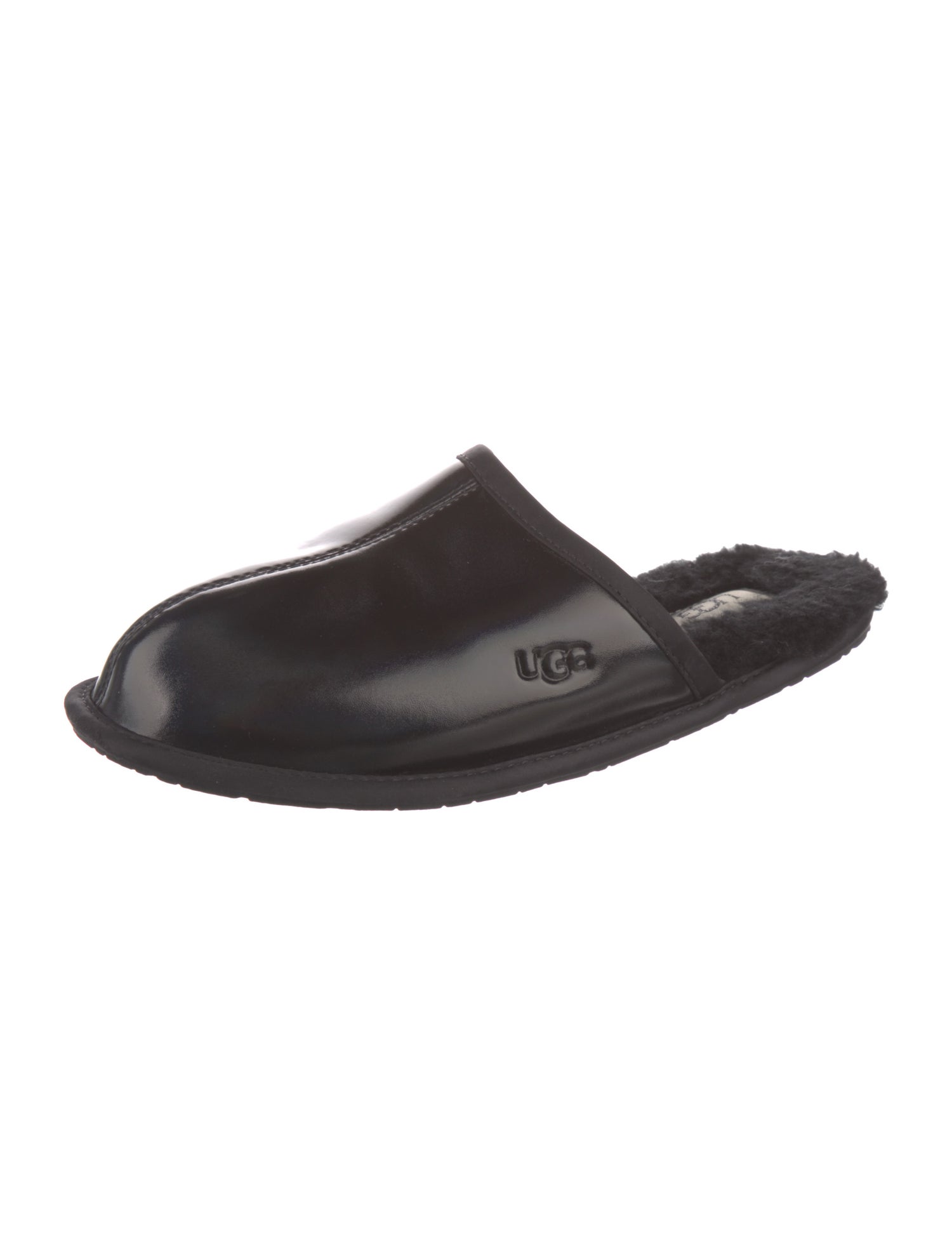 UGG Patent Leather Printed Slides