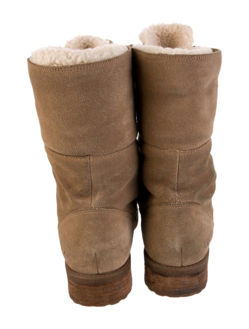 UGG Suede Combat Boots