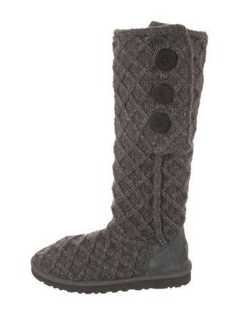 UGG Patterned Riding Boots
