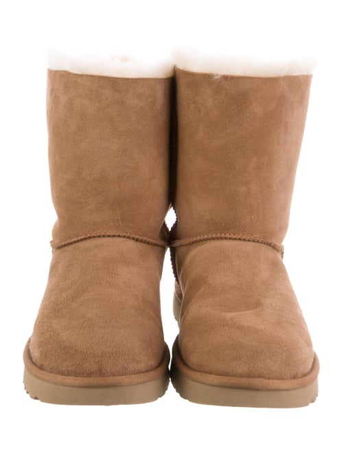 UGG Suede Bow Accents Boots