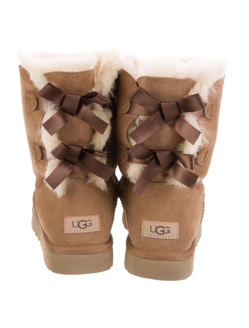 UGG Suede Bow Accents Boots