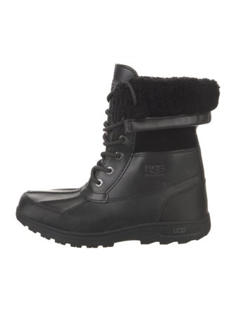 UGG Leather Combat Boots