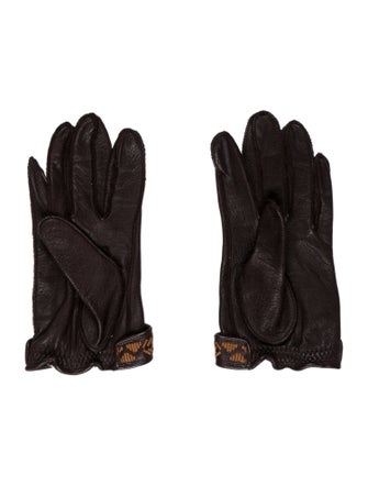 UGG Leather Gloves Size M