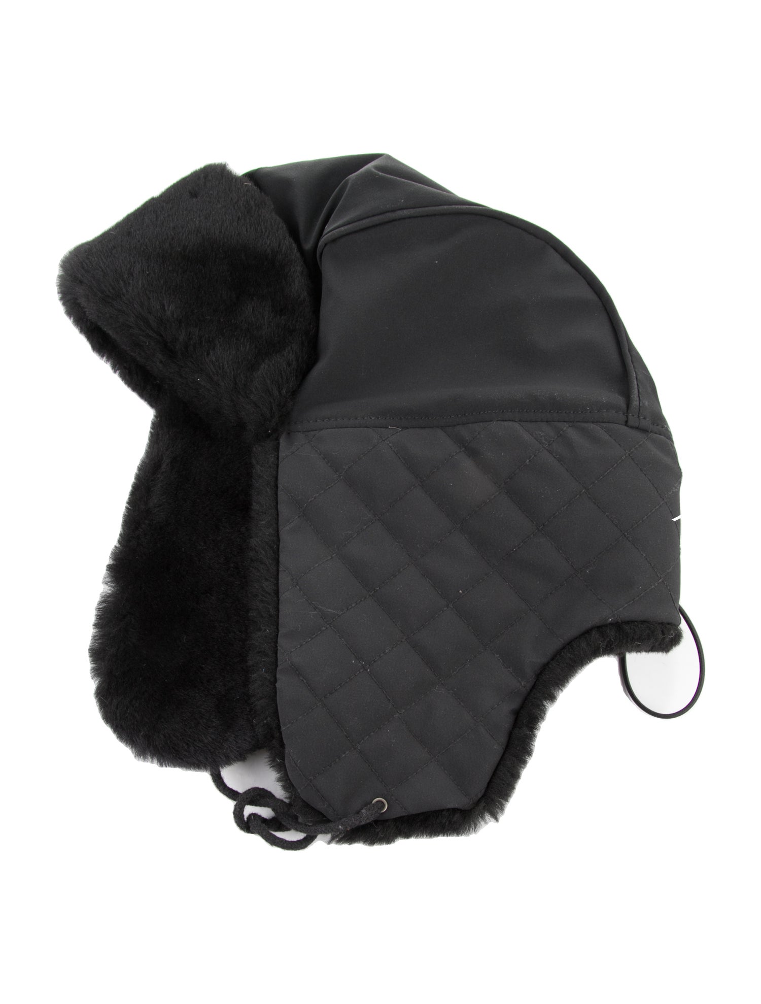 UGG Fur Trim Trapper Hat