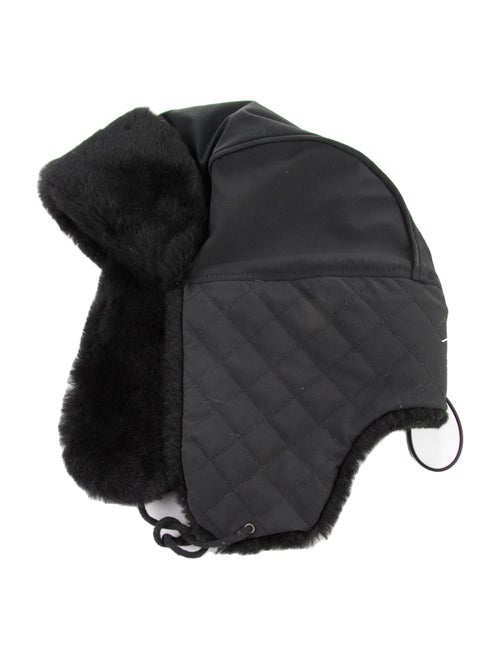 UGG Fur Trim Trapper Hat