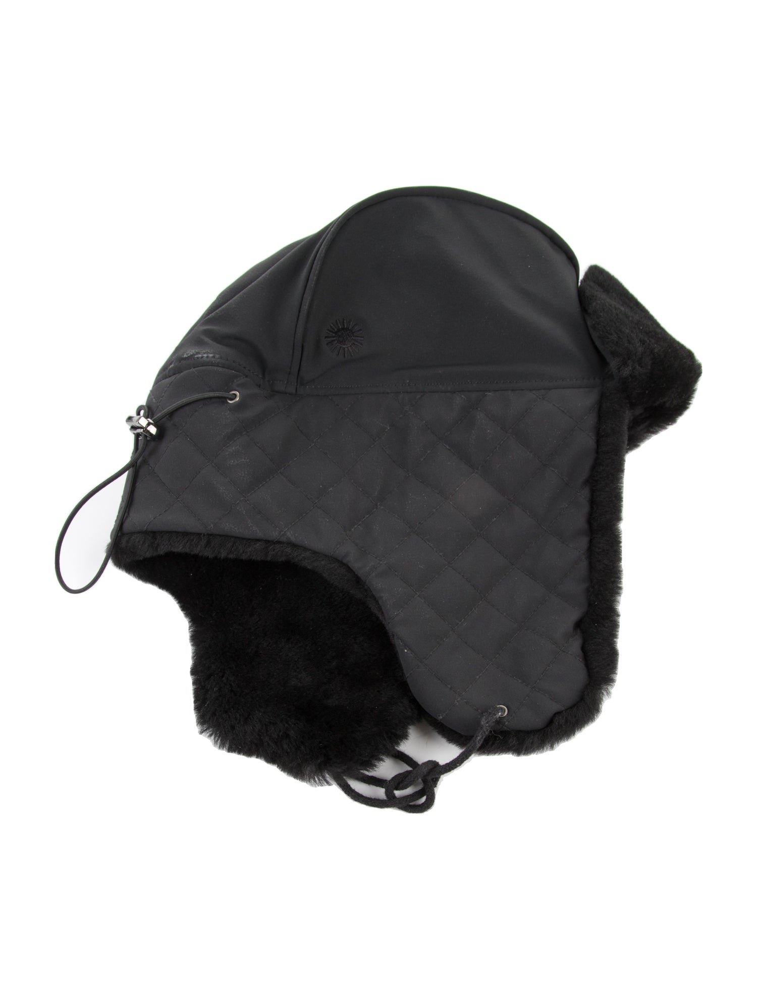 UGG Fur Trim Trapper Hat