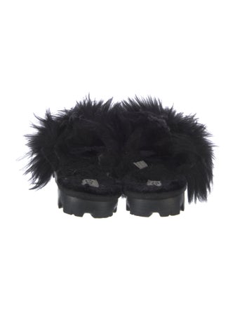 UGG Fur Slides