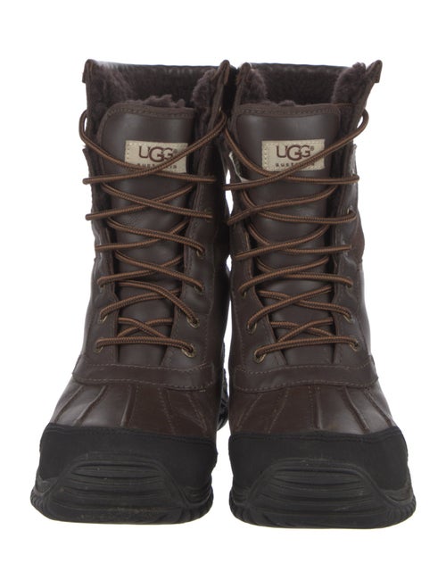 UGG Leather Lace-Up Boots