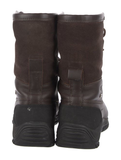UGG Leather Lace-Up Boots