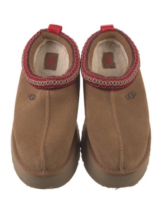UGG Suede Whipstitch Trim Flats