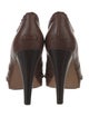 UGG Leather Whipstitch Trim Pumps