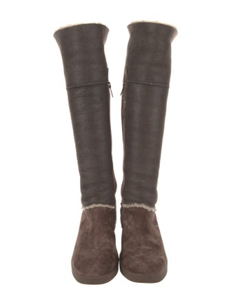UGG Suede Riding Boots