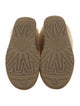 UGG Suede Fur Trim Mules