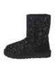 UGG Suede Crystal Embellishments Boots