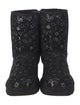 UGG Suede Crystal Embellishments Boots