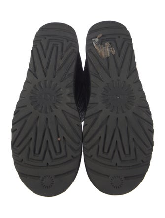 UGG Suede Crystal Embellishments Boots