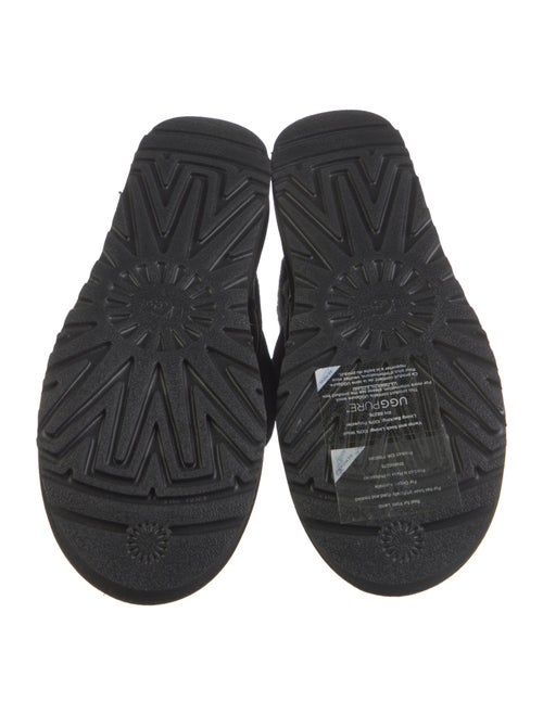 UGG Suede Fur Trim Boots