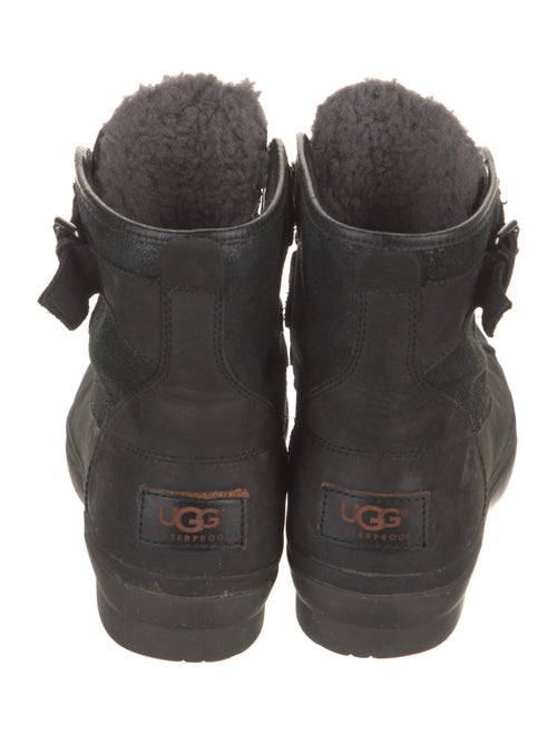 UGG Suede Lace-Up Boots