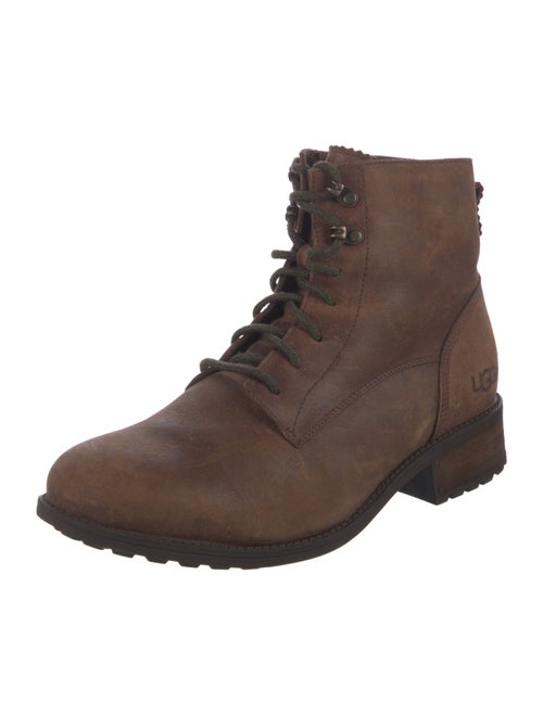 UGG Leather Combat Boots