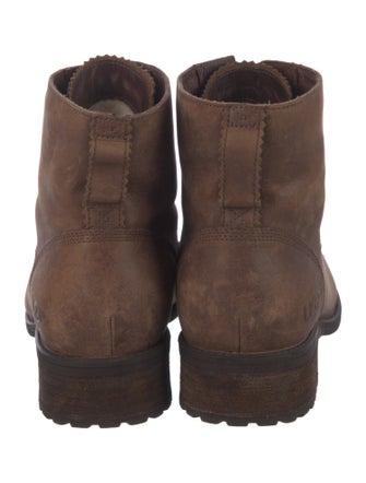 UGG Leather Combat Boots