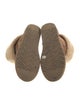 UGG Suede Fur Trim Boots