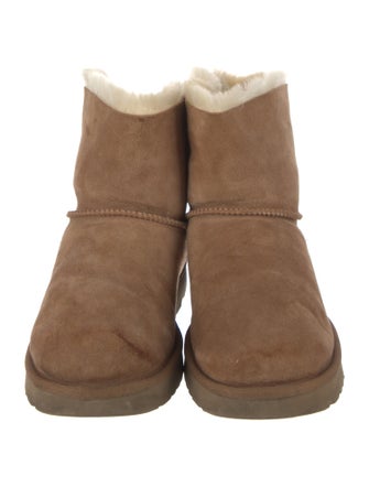UGG Suede Bow Accents Boots