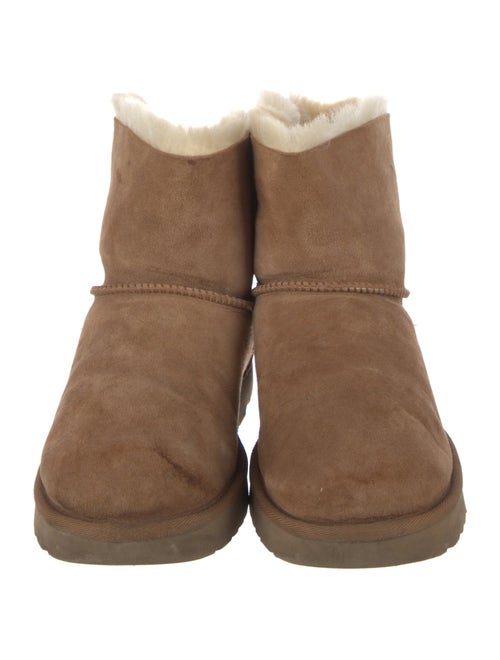 UGG Suede Bow Accents Boots