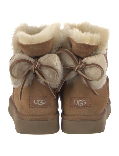 UGG Suede Bow Accents Boots