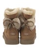 UGG Suede Bow Accents Boots