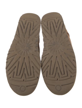 UGG Suede Bow Accents Boots