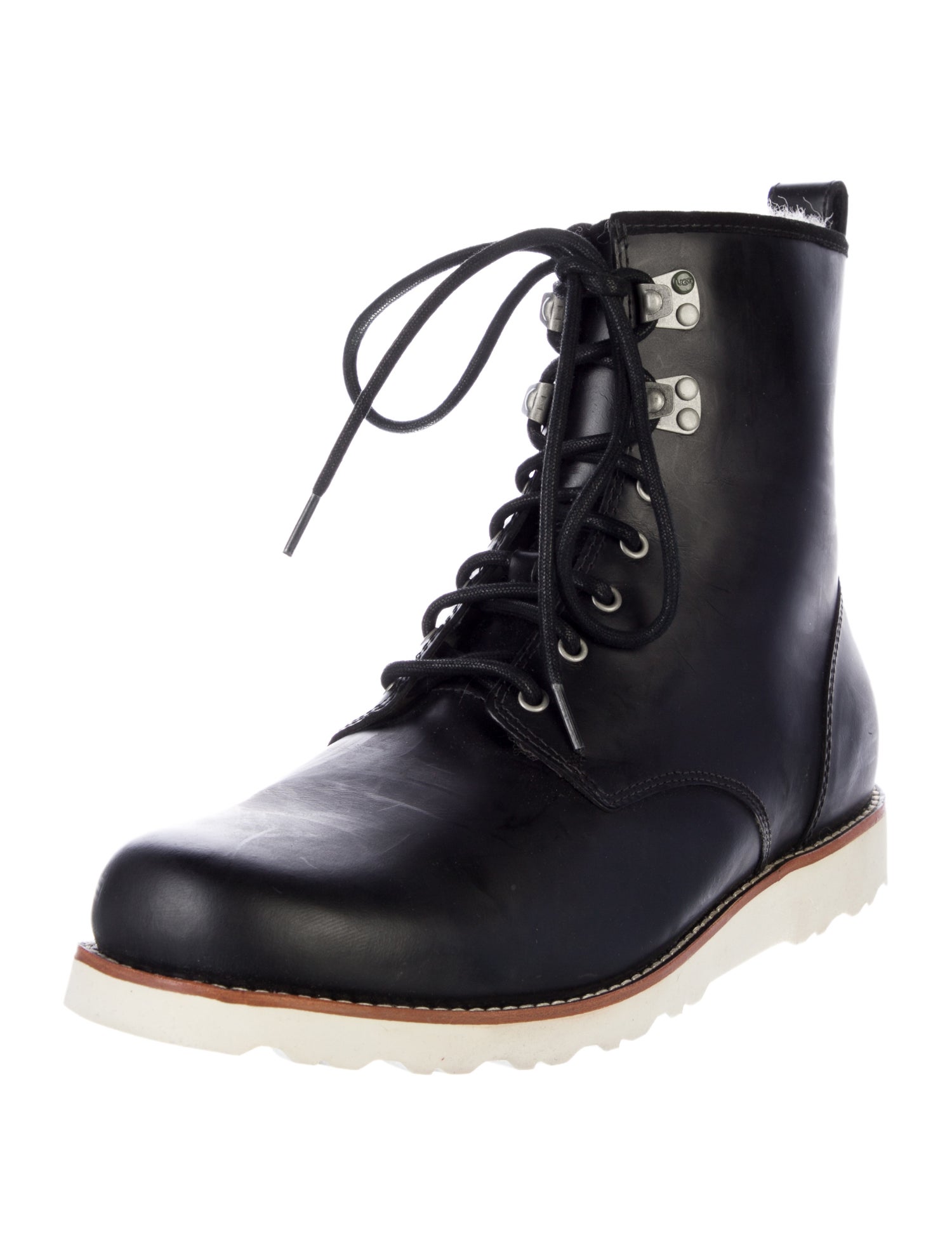 UGG Leather Combat Boots