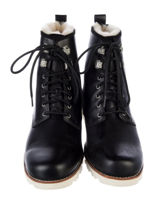 UGG Leather Combat Boots