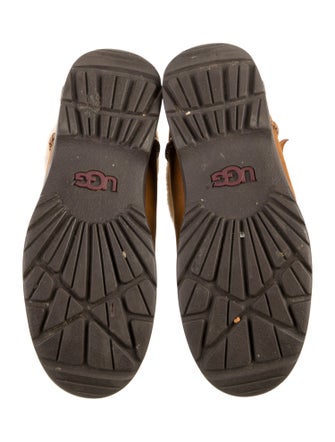 UGG Suede Colorblock Pattern Boots