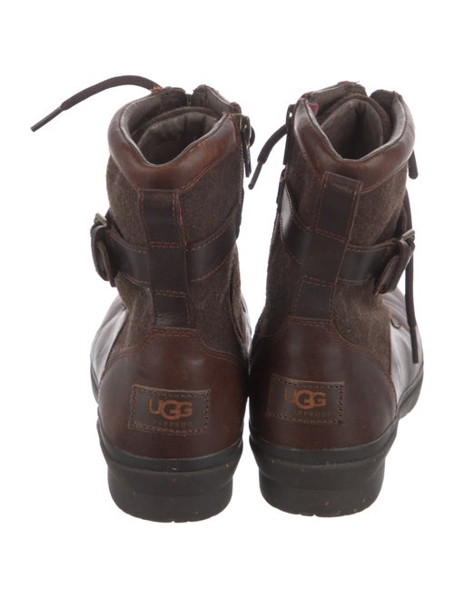 UGG Leather Combat Boots