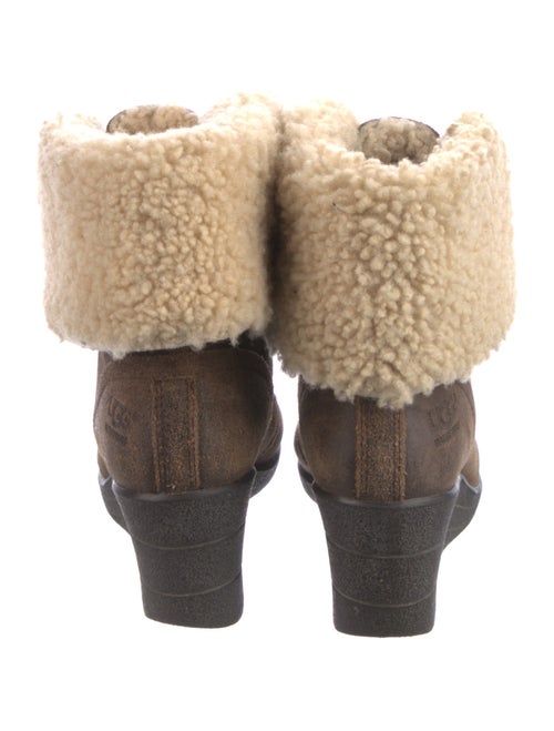 UGG Suede Lace-Up Boots