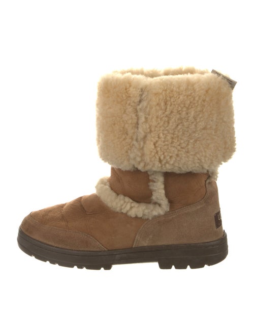 UGG Suede Lace-Up Boots