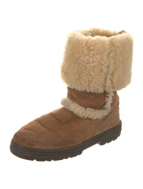 UGG Suede Lace-Up Boots