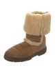 UGG Suede Lace-Up Boots