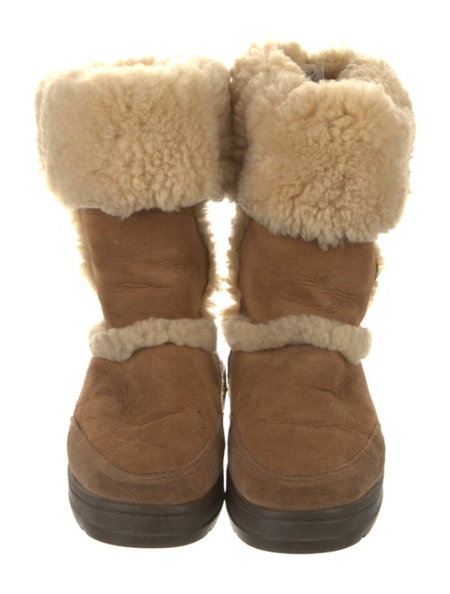 UGG Suede Lace-Up Boots