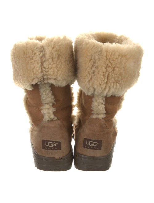 UGG Suede Lace-Up Boots