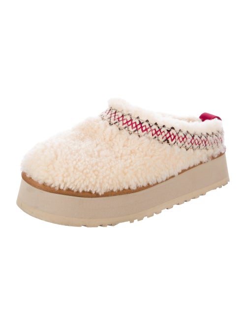 UGG Shearling Embroidered Accent Espadrilles