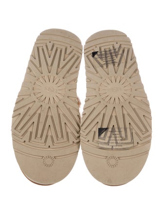 UGG Shearling Embroidered Accent Espadrilles