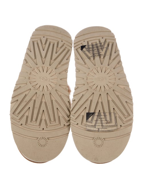 UGG Shearling Embroidered Accent Espadrilles